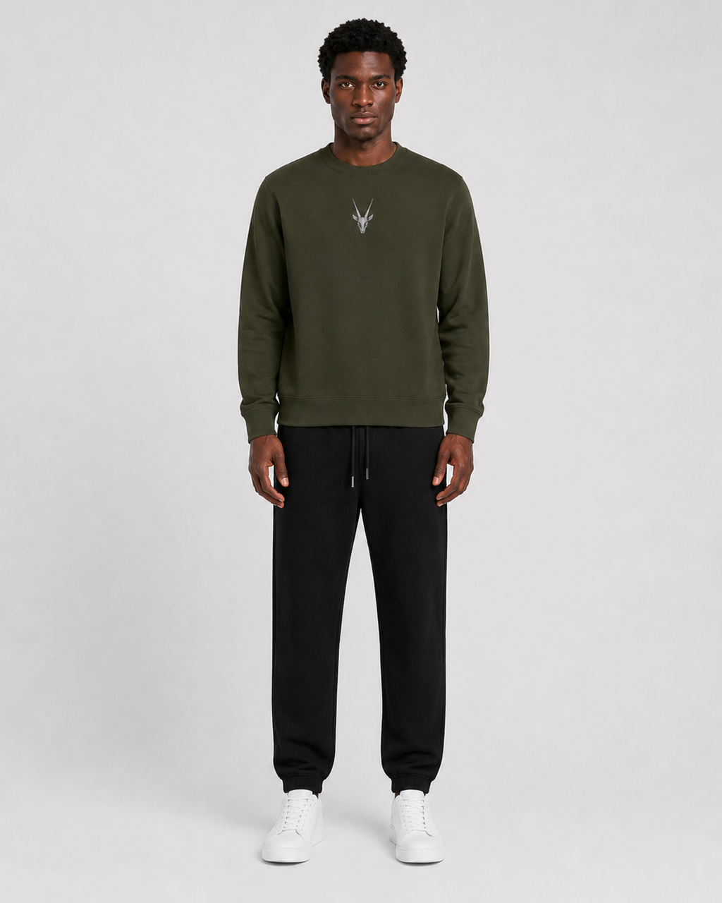 ORIYEN Olive Essentials Sweatshirt (Olive Green)