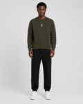 ORIYEN Olive Essentials Sweatshirt (Olive Green)