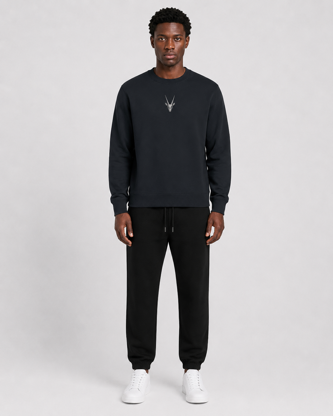 ORIYEN Navy Blue Essentials Sweatshirt (Navy Blue)