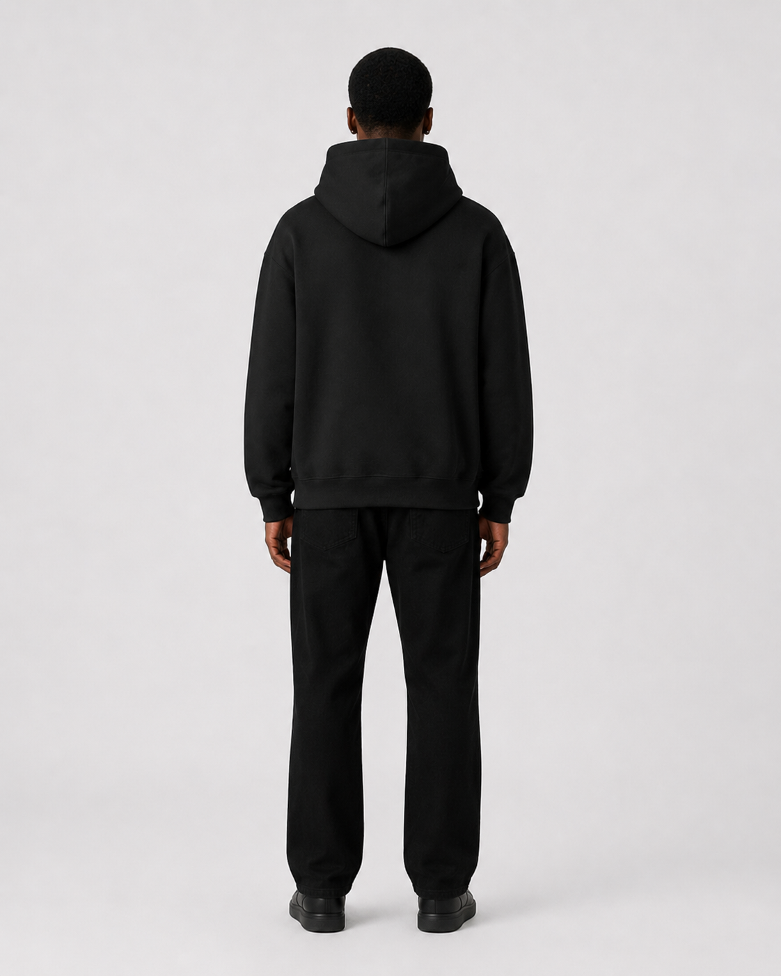 ORIYEN Midnight Lightweight Hoodie (Black)