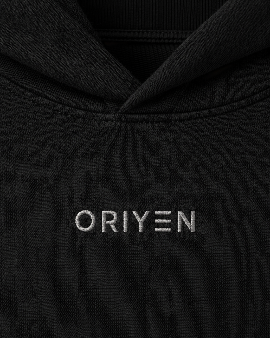 ORIYEN Midnight Lightweight Hoodie (Black)
