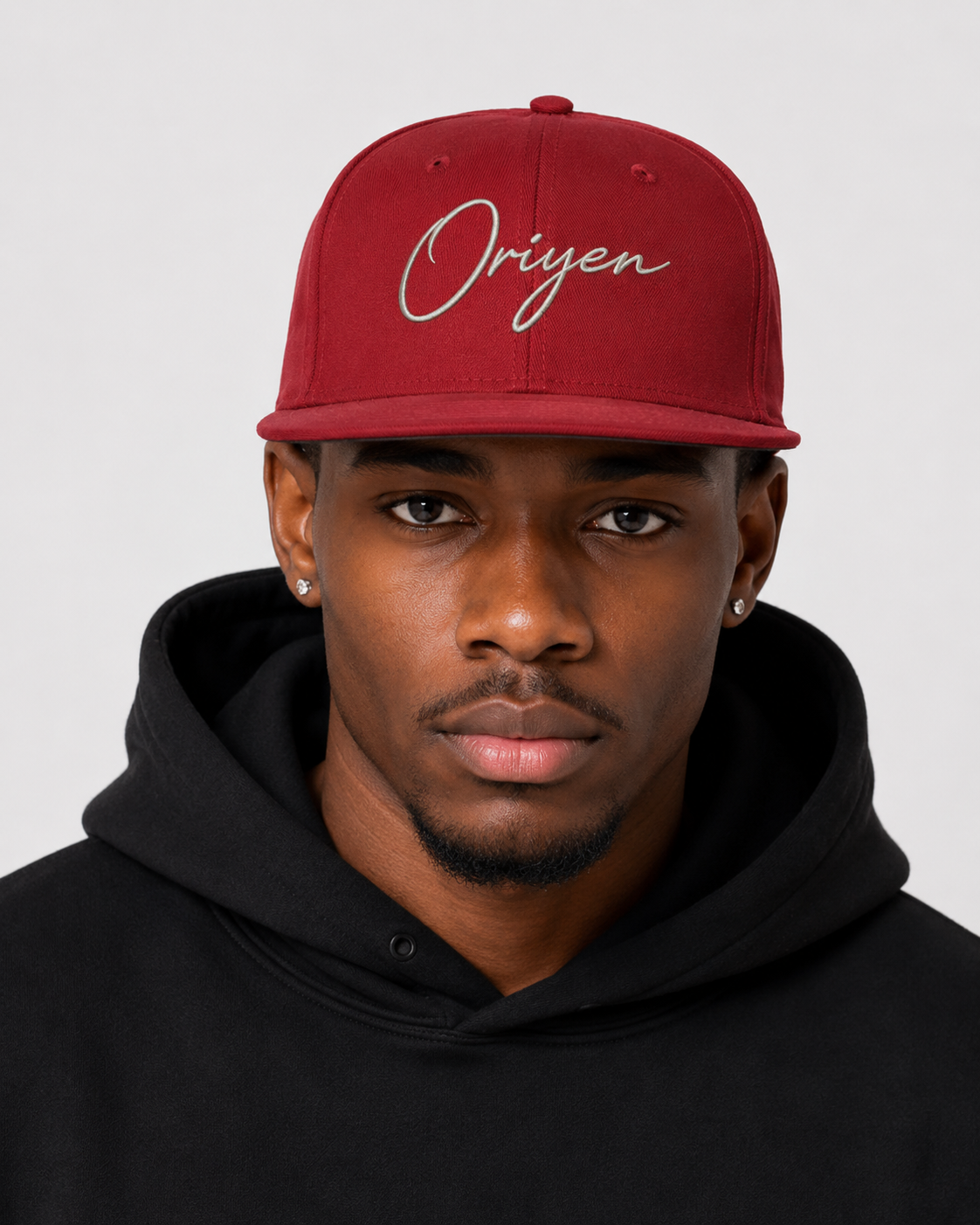 ORIYEN Crimson Snapback (Crimson Red)