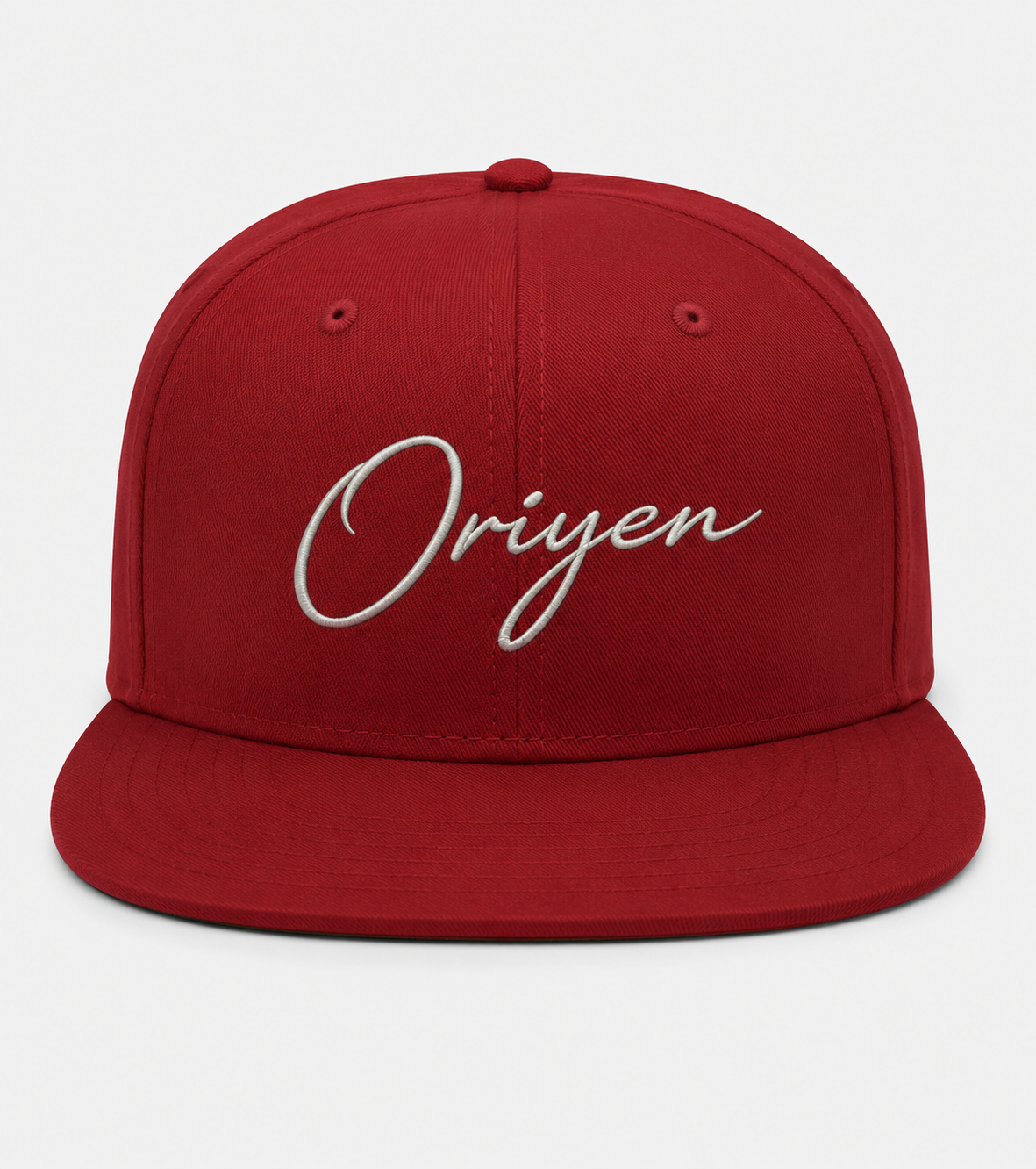ORIYEN Crimson Snapback (Crimson Red)