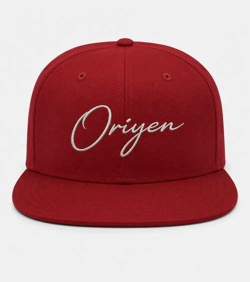 ORIYEN Crimson Snapback (Crimson Red)