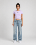ORIYEN Lavender Women's Crop Tee (Lavender)