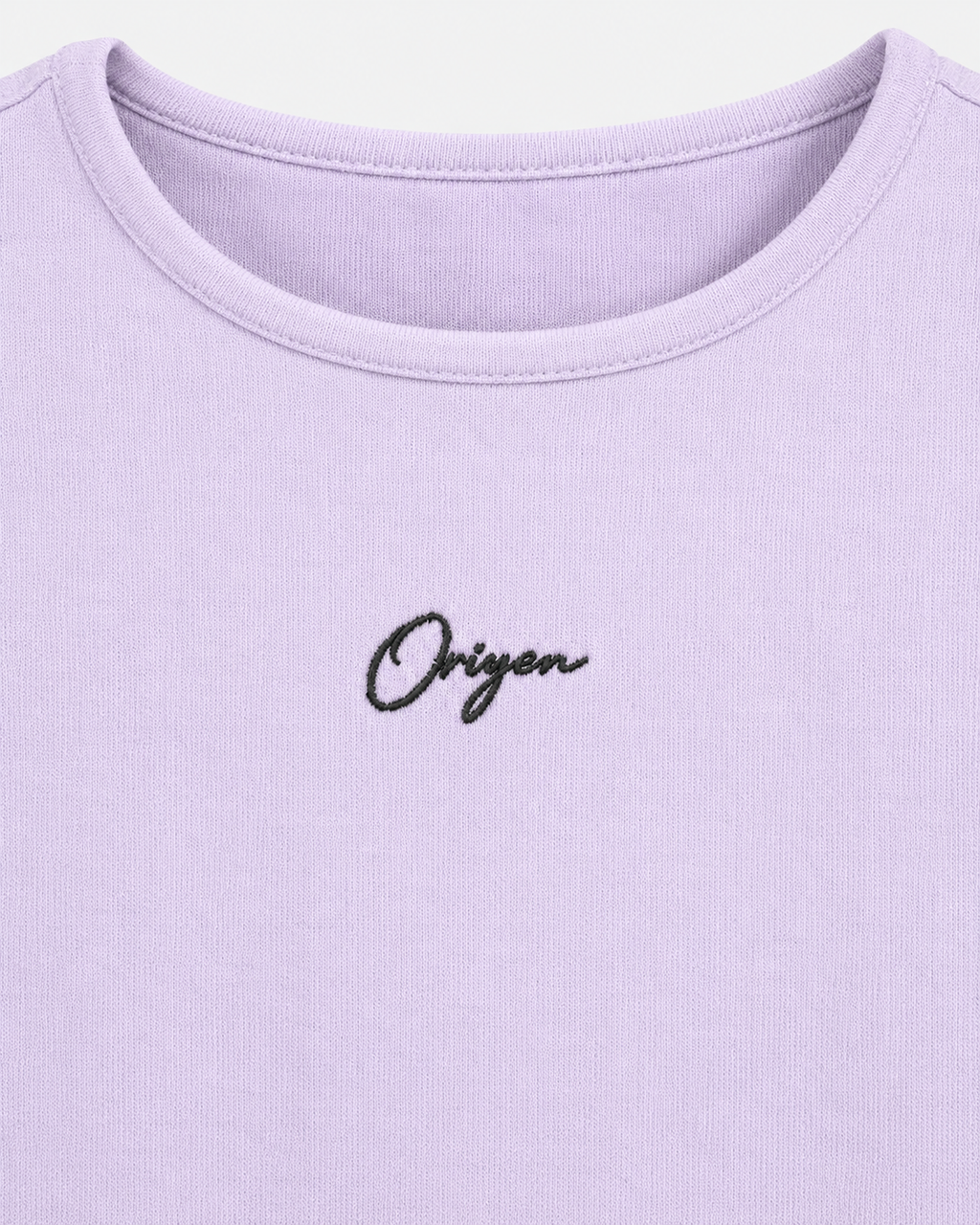 ORIYEN Lavender Women's Crop Tee (Lavender)