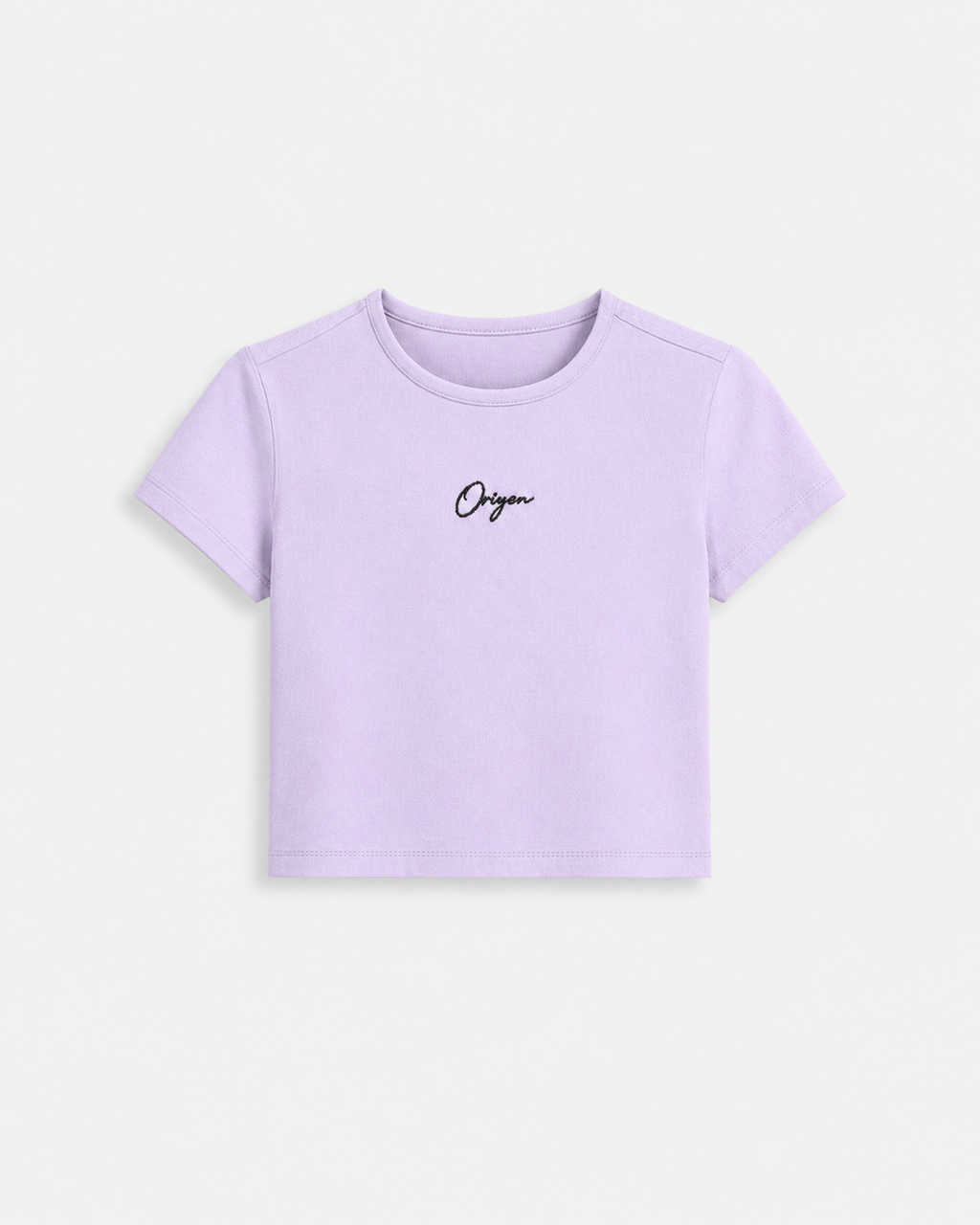 ORIYEN Lavender Women's Crop Tee (Lavender)