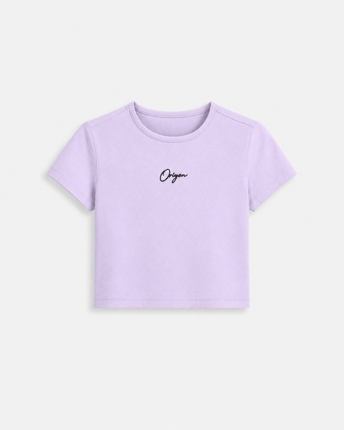 ORIYEN Lavender Women's Crop Tee (Lavender)