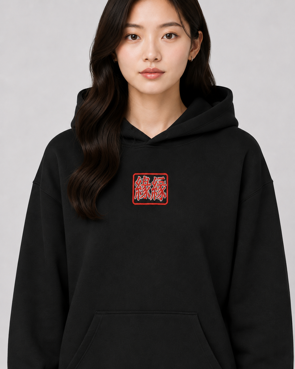 ORIYEN Woven Fate Women's Hoodie (Black)