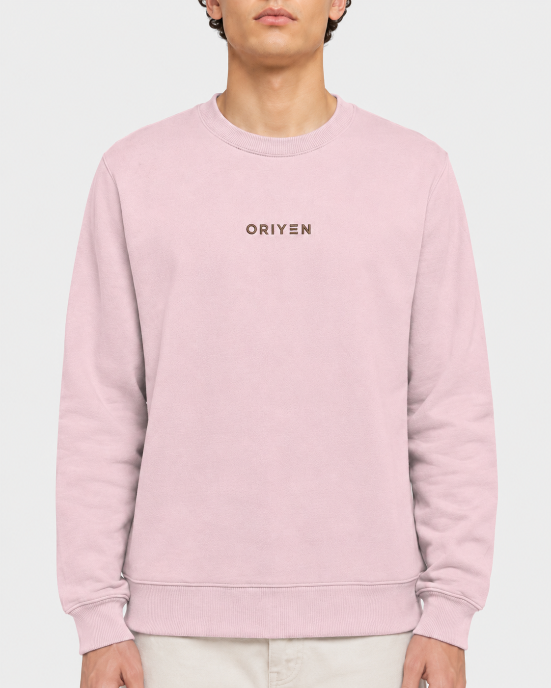 ORIYEN Dust Pink Sweatshirt