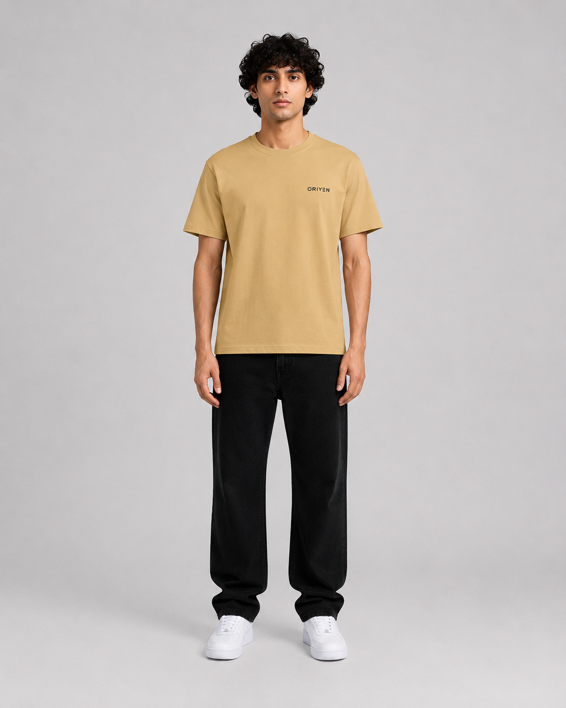 ORIYEN Desert Sand Essential Tee