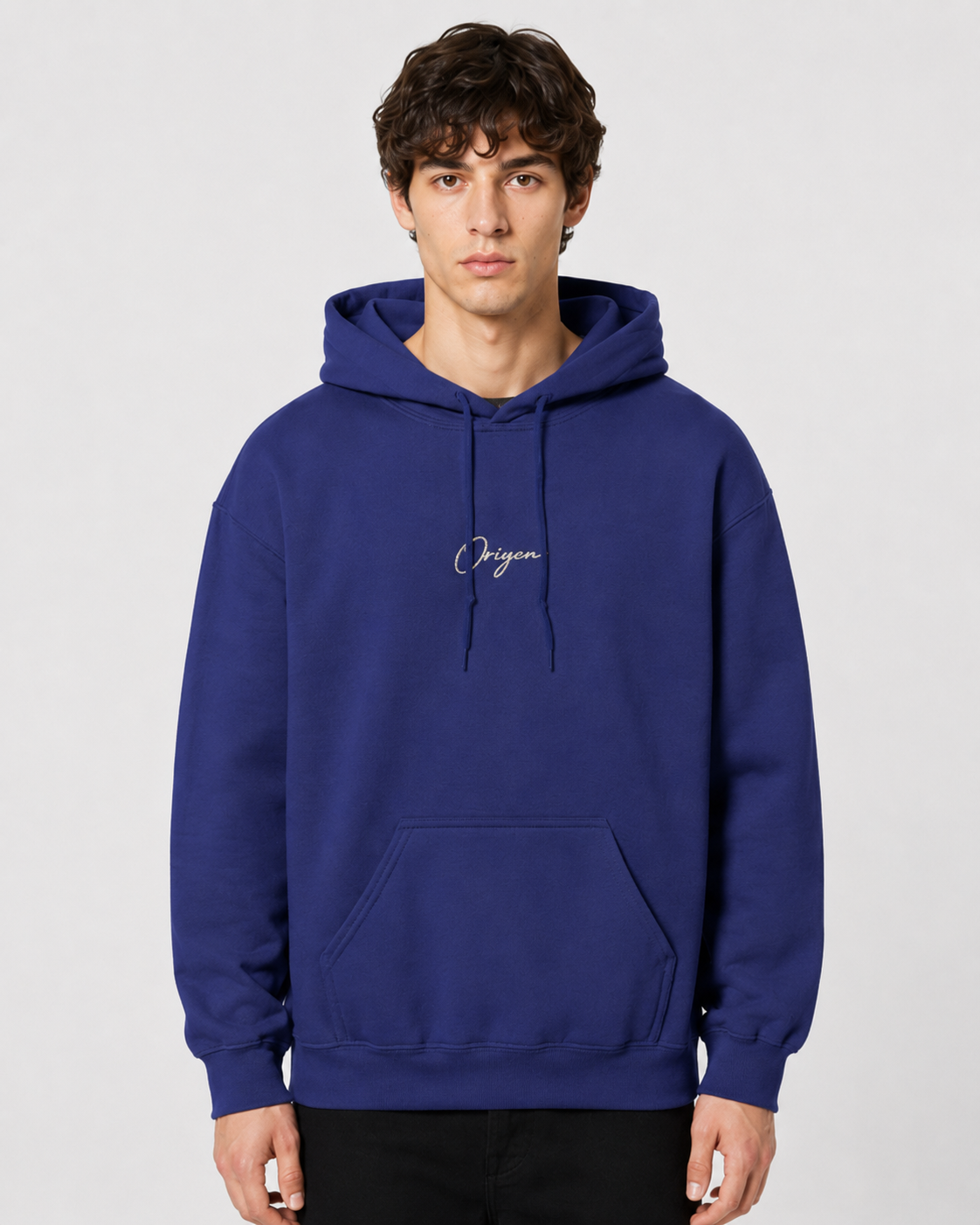 ORIYEN Royal Blue Hoodie (Blue)