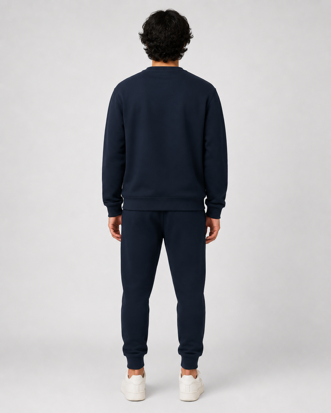 ORIYEN Navy Essentials Co-Ord Set