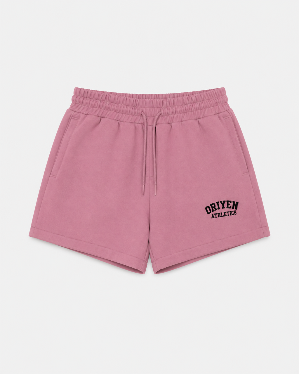 ORIYEN Women's Rose Athletics Shorts (Rose Pink)