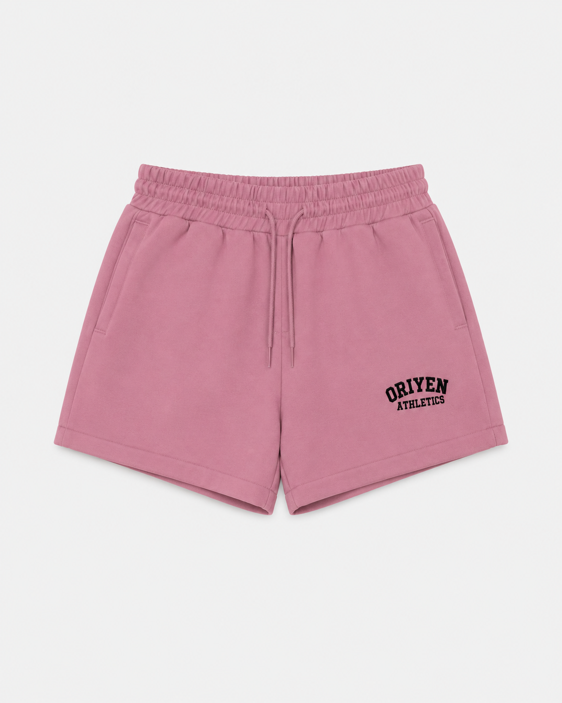 ORIYEN Women's Rose Athletics Shorts (Rose Pink)