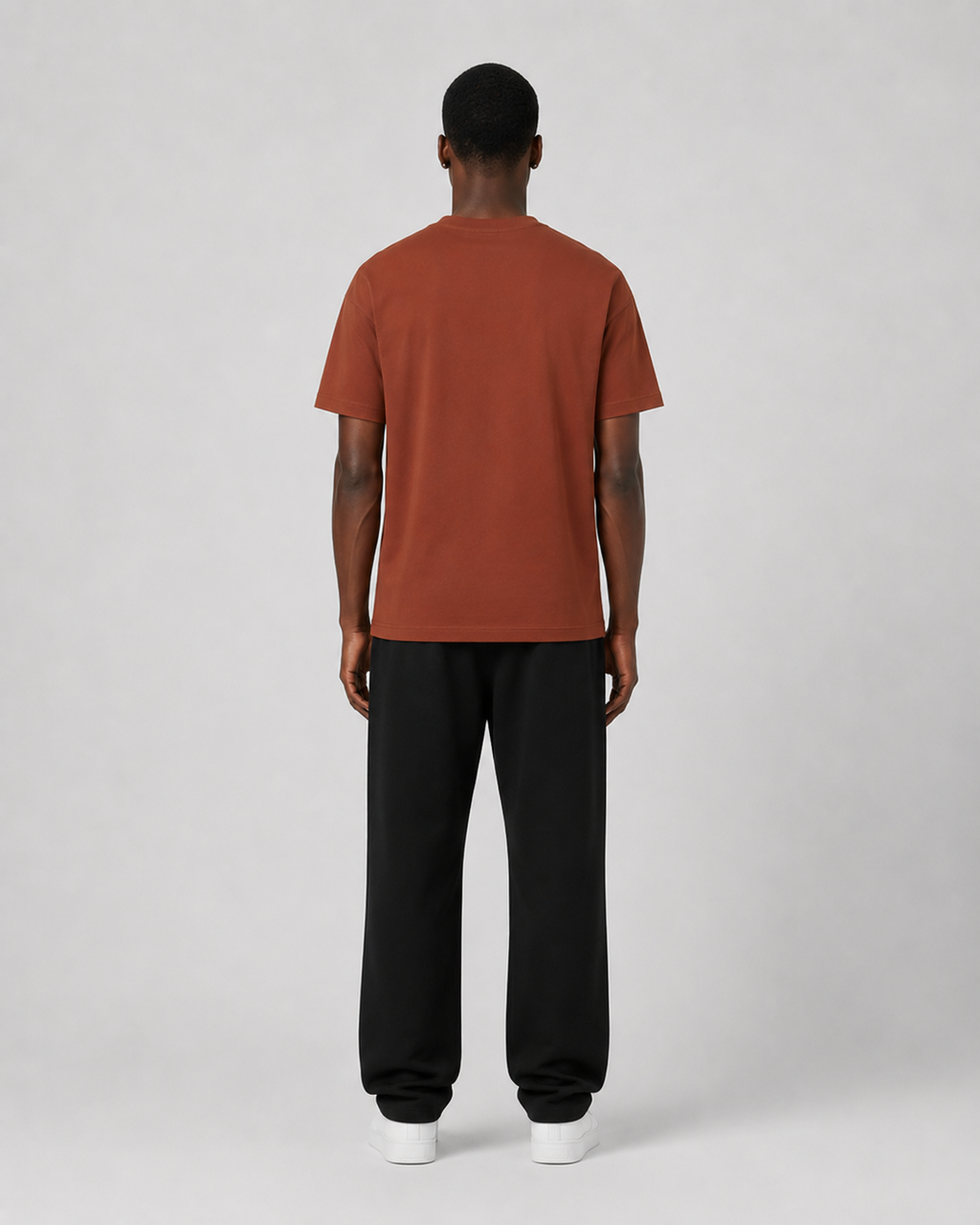 ORIYEN Terra Tee (Terracotta Brown)