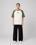 ORIYEN Emblem Oversized Tee (Olive)