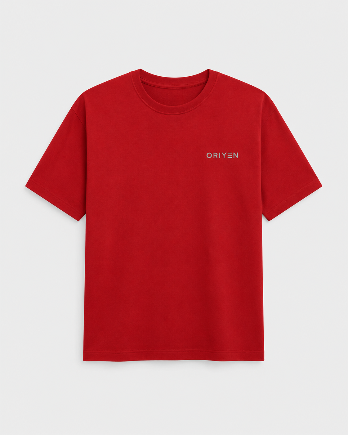 ORIYEN Crimson Red Essential Tee