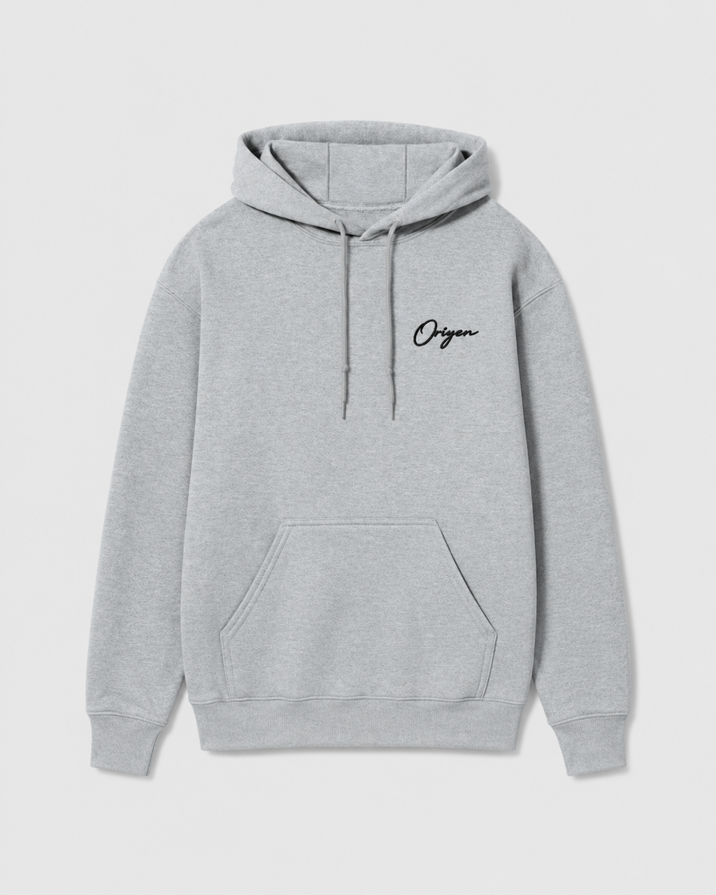 ORIYEN Royal Ash Grey Hoodie