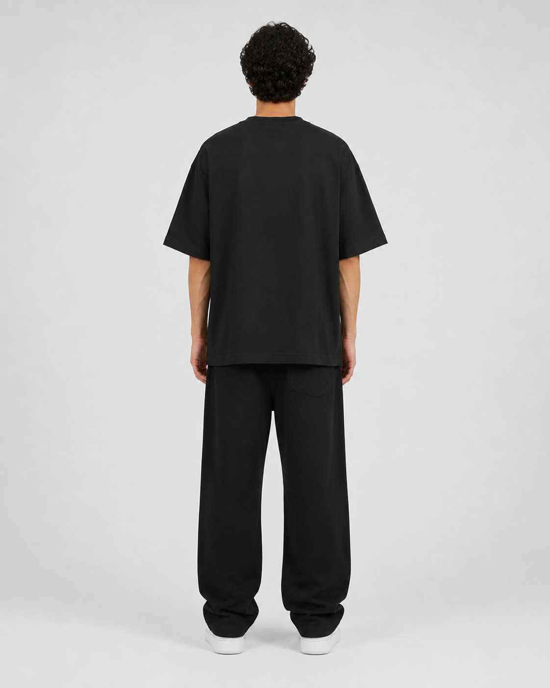 ORIYEN Midnight Heavyweight Oversized Tee (Black)