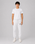 ORIYEN Emblem Joggers (White)