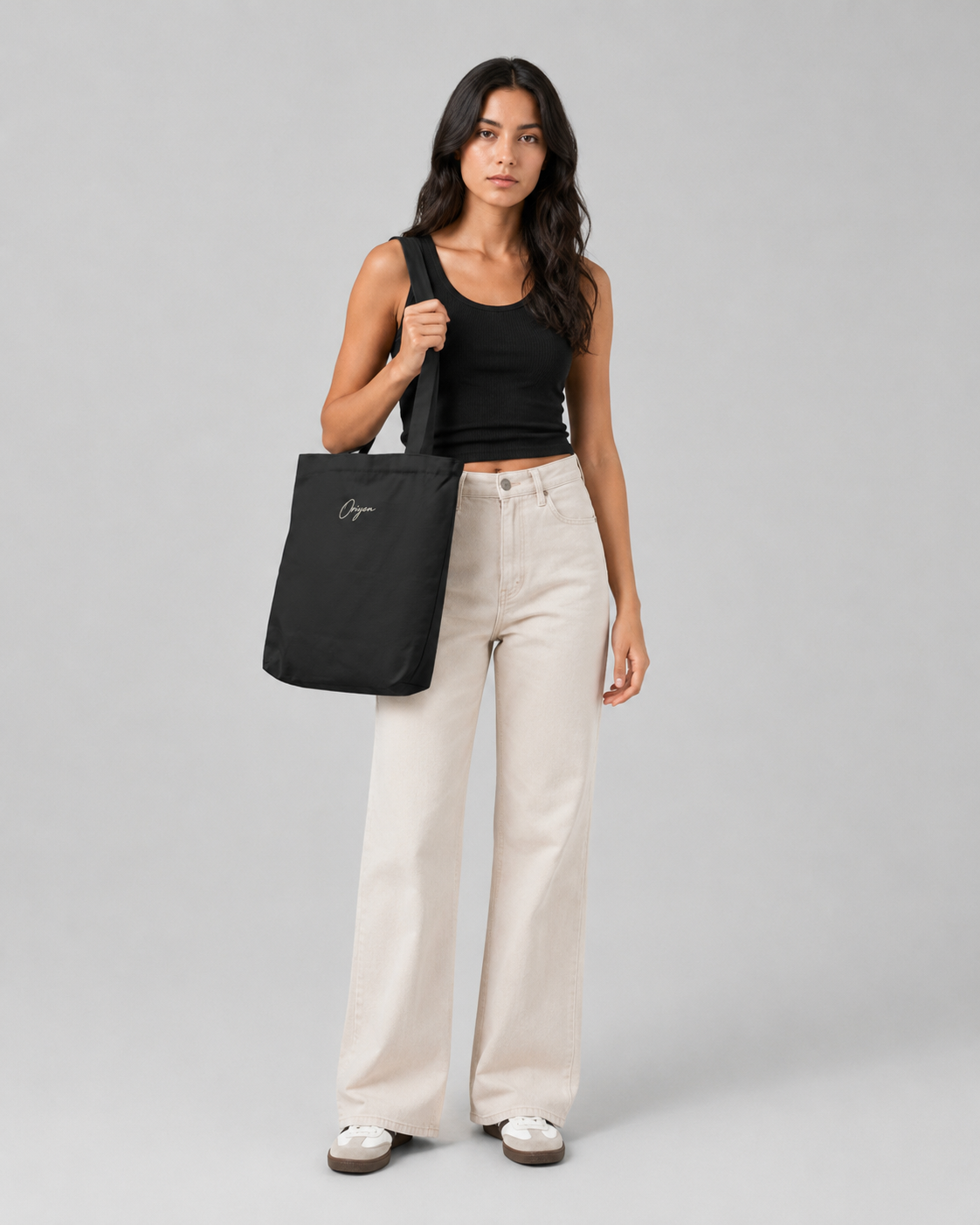 ORIYEN Obsidian Tote (Black)