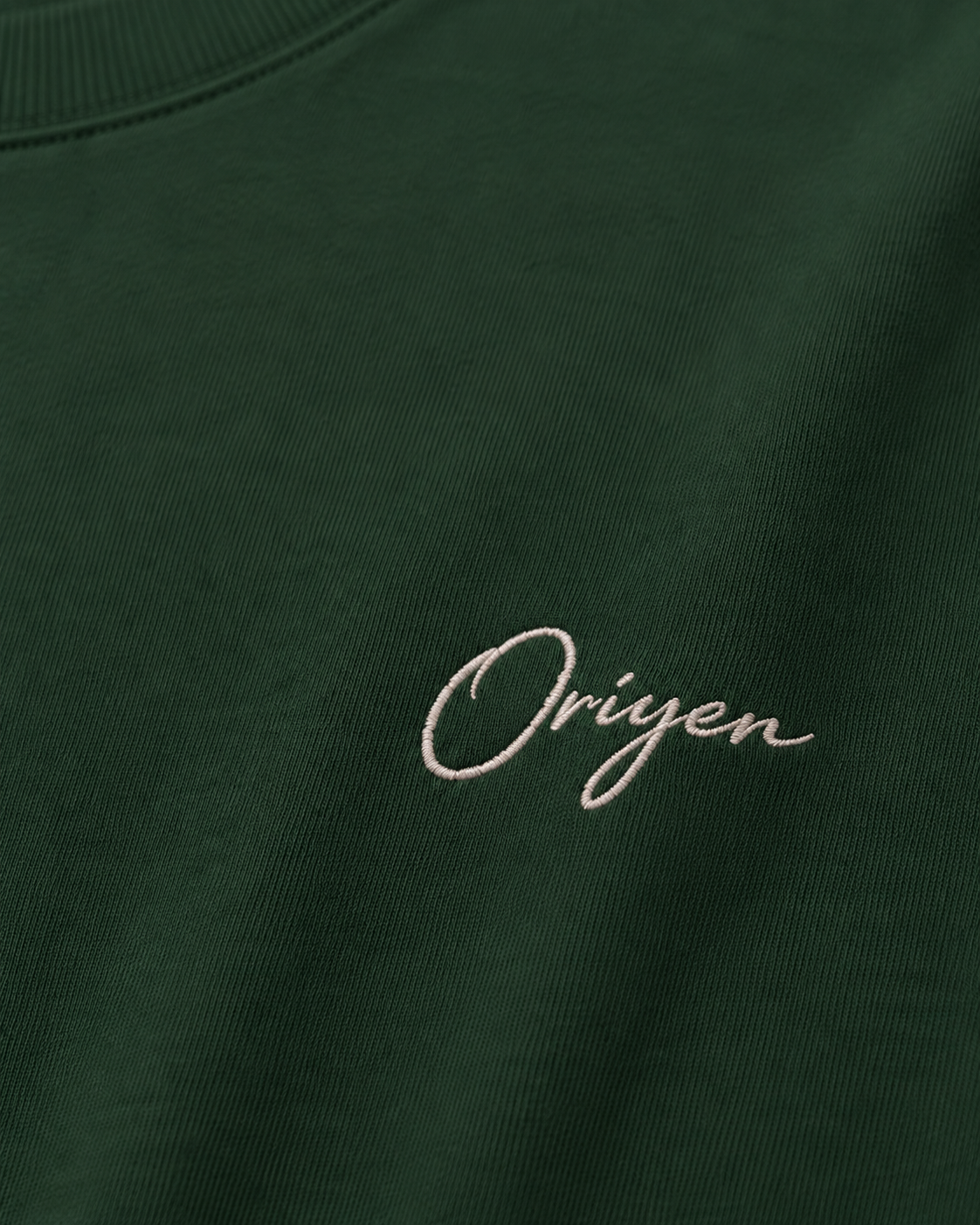 ORIYEN Forest Heavyweight Oversized Tee (Forest Green)