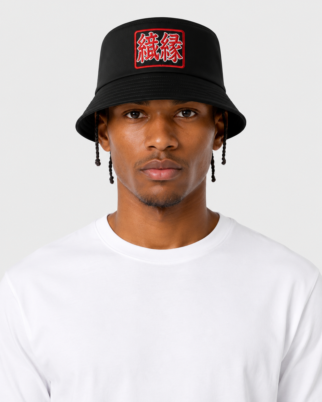 ORIYEN Woven Fate Bucket Hat (Black)