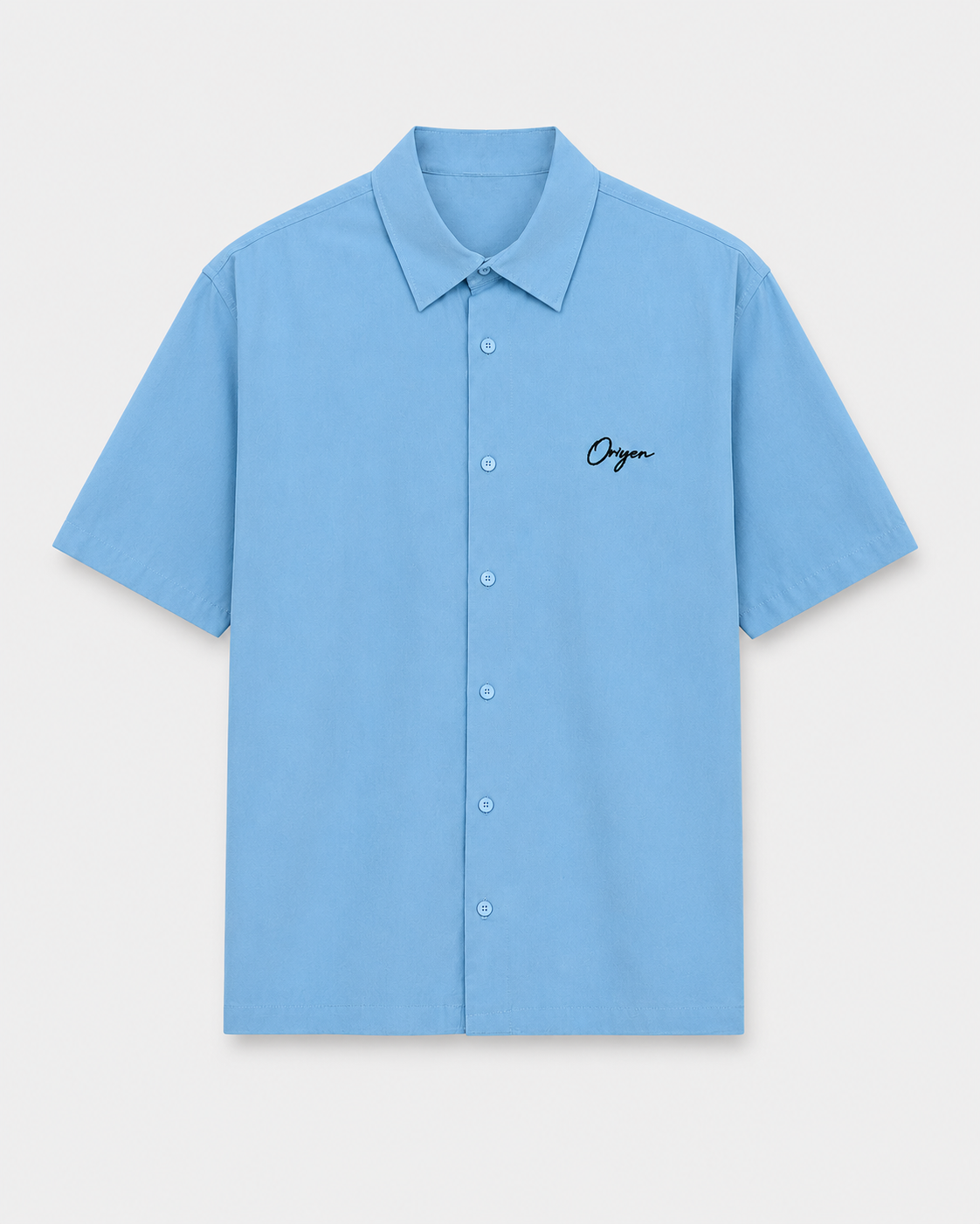 ORIYEN Glacier Oversized Shirt (Sky Blue)