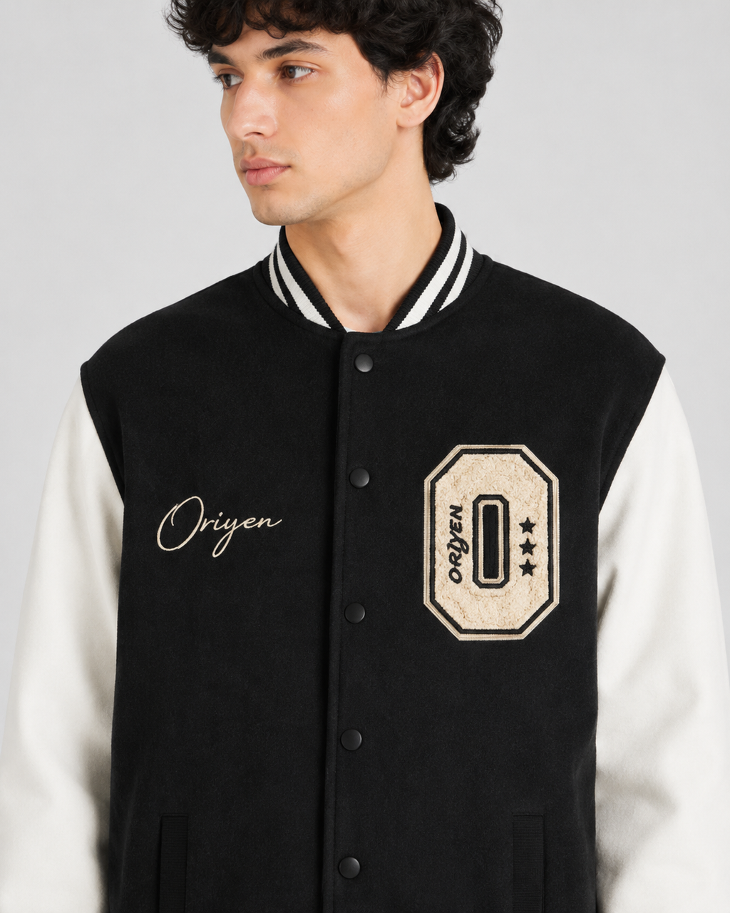 ORIYEN Legacy Varsity Jacket