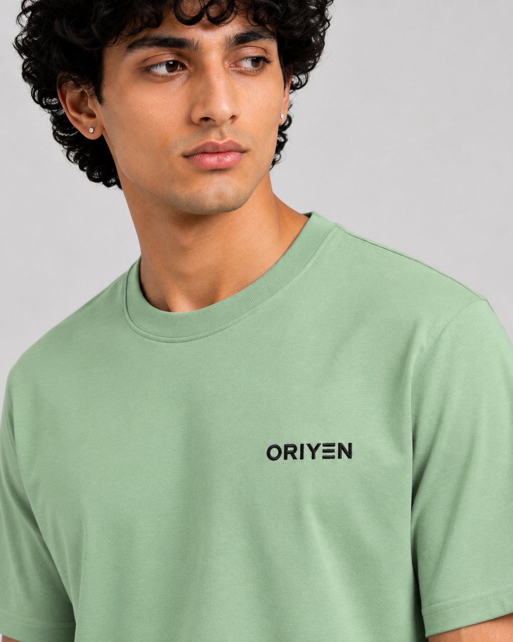 ORIYEN Mint Green Essential Tee